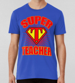 Amazing Super Hero Teacher T-shirt