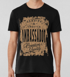 Ambassadorfunny Job And Hobby T-shirt