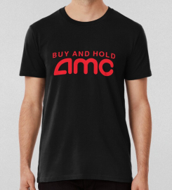 Amc Buy And Hold Parody Stocks Investor T-shirt