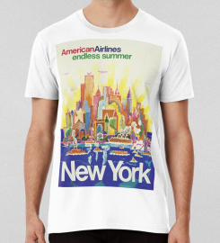 American Airlinesendless Summer New York T-shirt