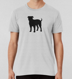 American Bulldog Silhouette S T-shirt