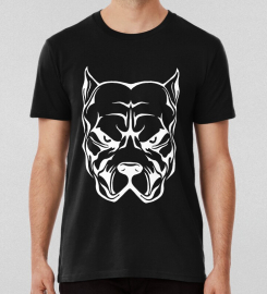 American Bully Dog Design T-shirt